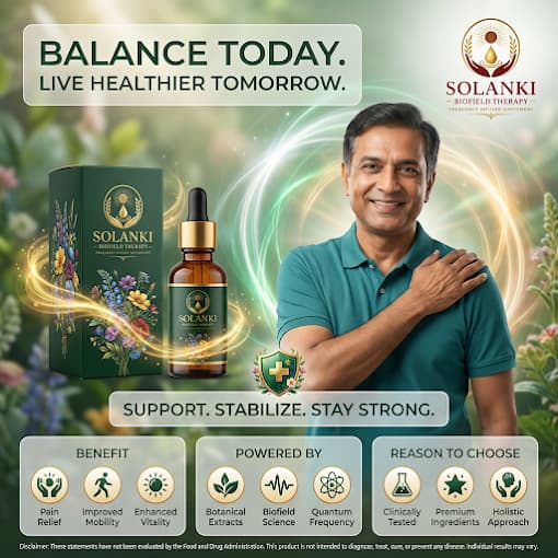 Balance today, live healthier tomorrow with Solanki Biofield Therapy
